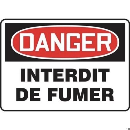 Accuform OSHA DANGER SAFETY SIGN NO SMOKING FRMSMK133XV FRMSMK133XV